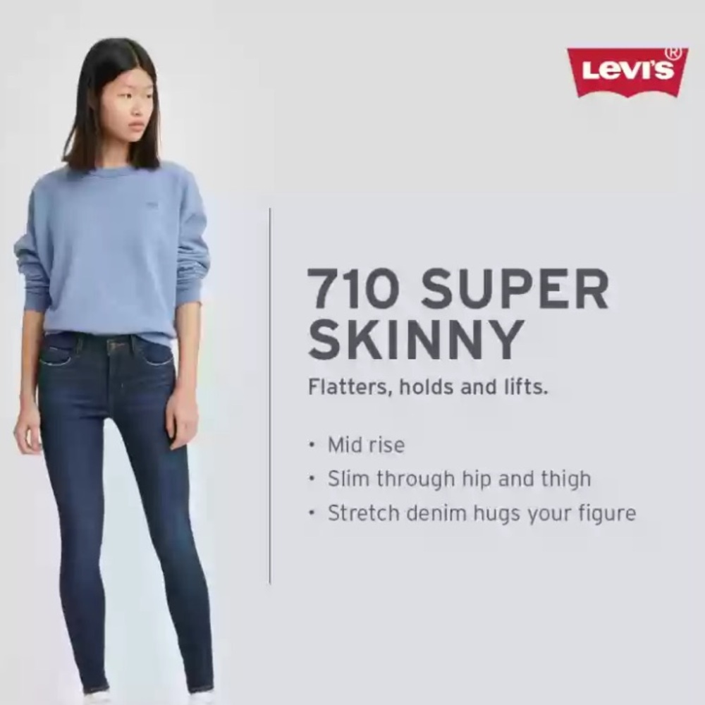 710 Super Skinny Levi’s